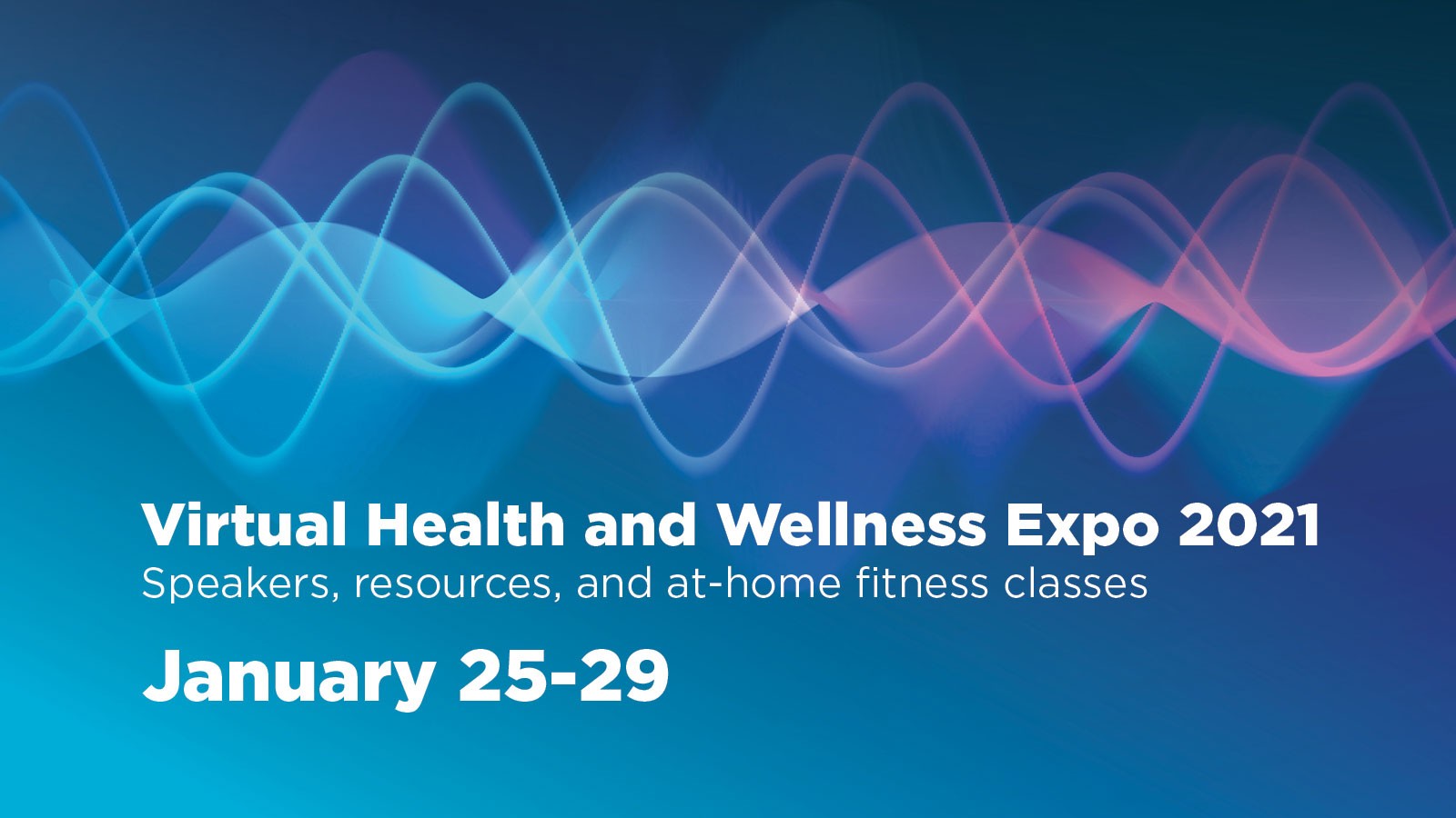 Health Expo Poster with dates January 25-29